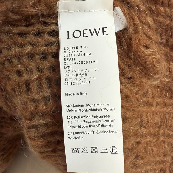Loewe Anagram mohair and wool-blend cardigan - Picture 10 of 10